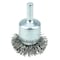 Weiler 1-1/2" Circular Flared Crimped Wire End Brush .020" Steel Fill 10038 - alternate 1